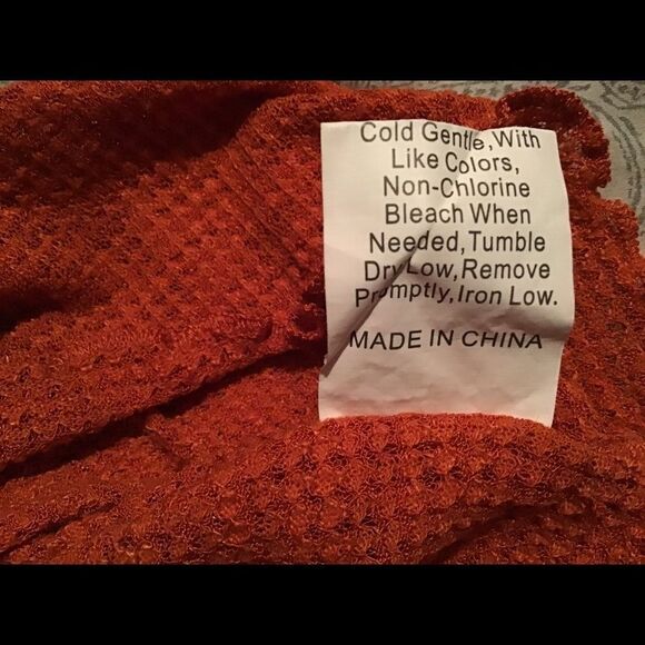 SHEIN Curve Waffle Knit Crop Top 1XL - Picture 7 of 8